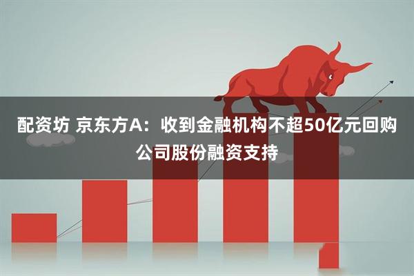 配资坊 京东方A：收到金融机构不超50亿元回购公司股份融资支持